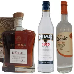 Spirituosen aus Griechenland: Natürlich auch Ouzo. Spirituosen Griechenland