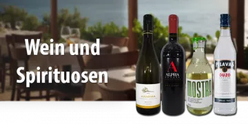 GRIECHISCHER WEIN und SPIRITUOSEN