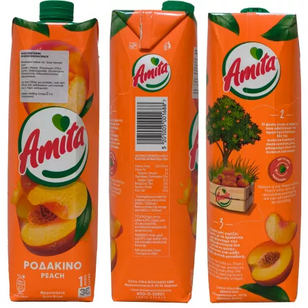 Amita Pfirsich Fruchtsaft 1,0 L