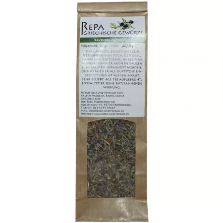 Lavendel aus biologischem Anbau direkt vom Berg Olympos