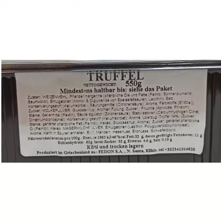 Pti- four Trüffel 550 g