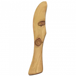 Knife made of olive wood