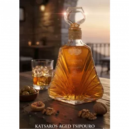 Tsipouro Katsaros gealtert ohne Anis. 0,7 L